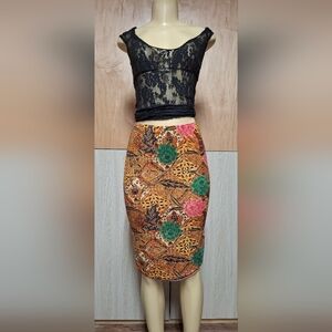 💋SABORA Floral Patterned Women's Skirt💋